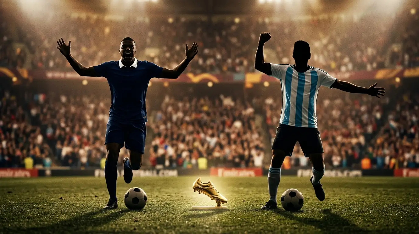 Maalikuninkuuskilpailu MM-2026 Mbappé ja Messi tasoissa