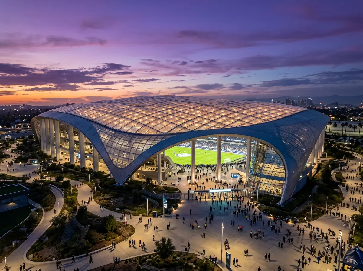 SoFi Stadium Inglewoodissa Los Angelesissa, MM-kisat 2026 stadion