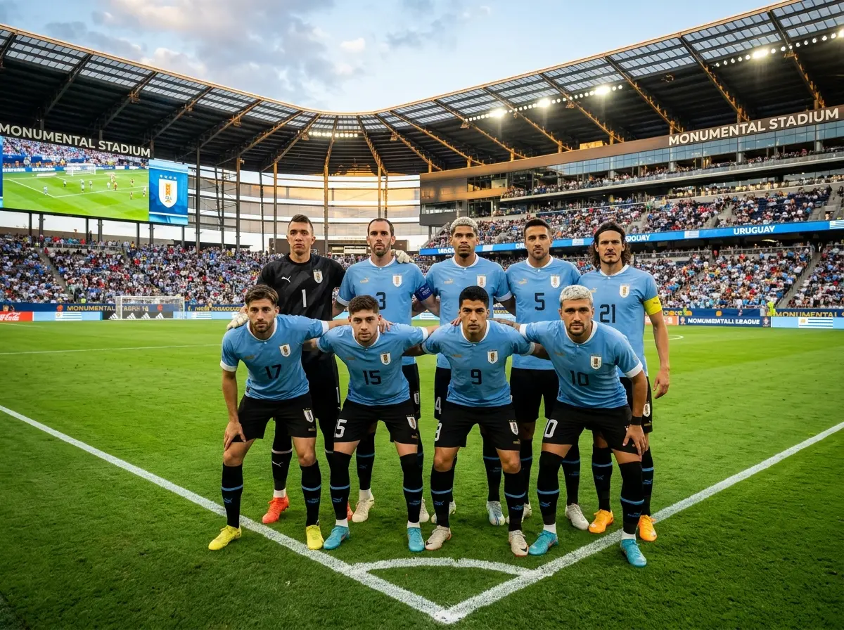 Uruguayn maajoukkue MM-kisoissa 2026 — kokenut jalkapallomaa